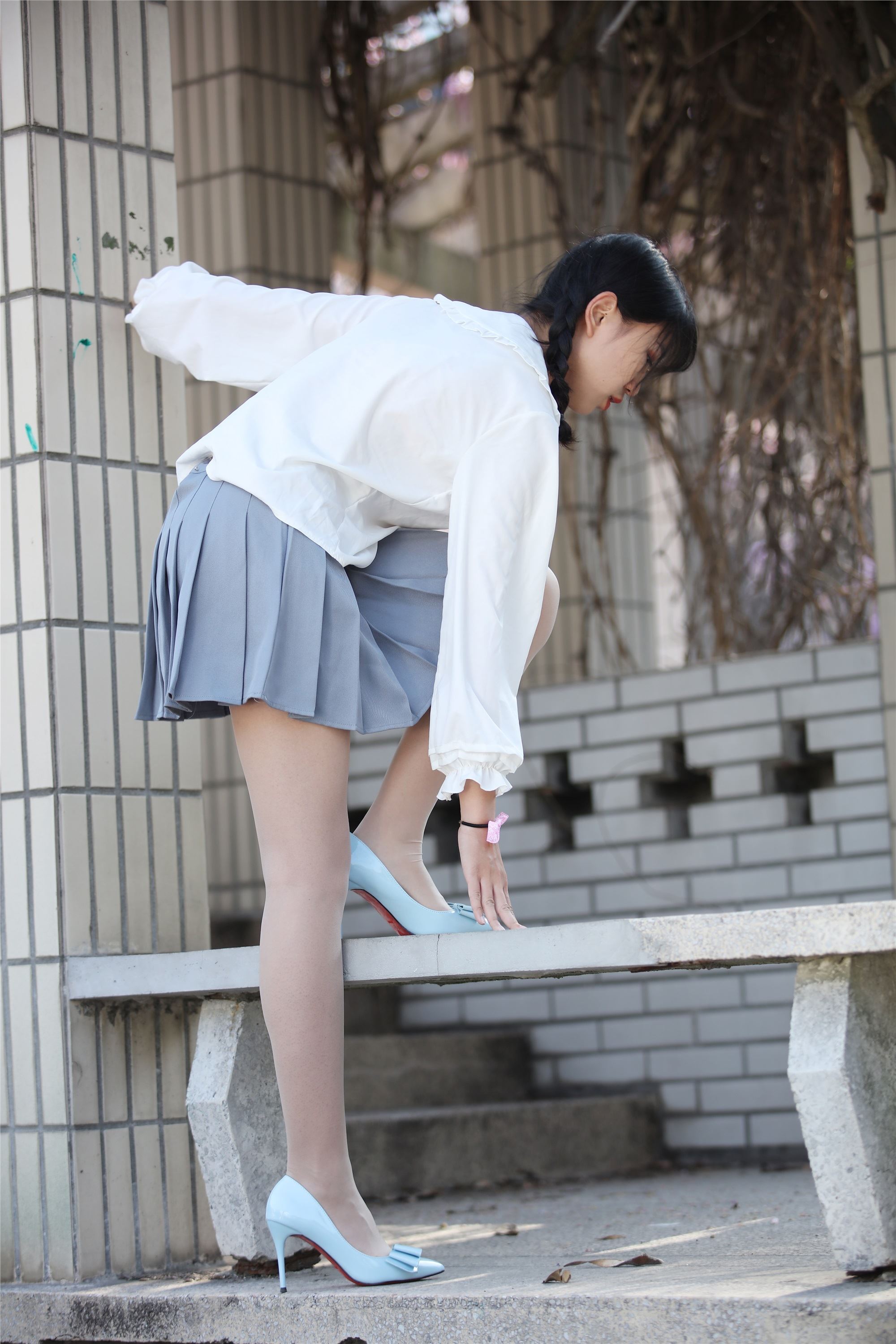 奈丝写真 NO.049 小橙子-清纯呆萌的学妹